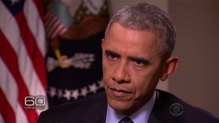 Video: Obama se enoja con el presentador de la CBS que le dijo que Putin desafía su liderazgo