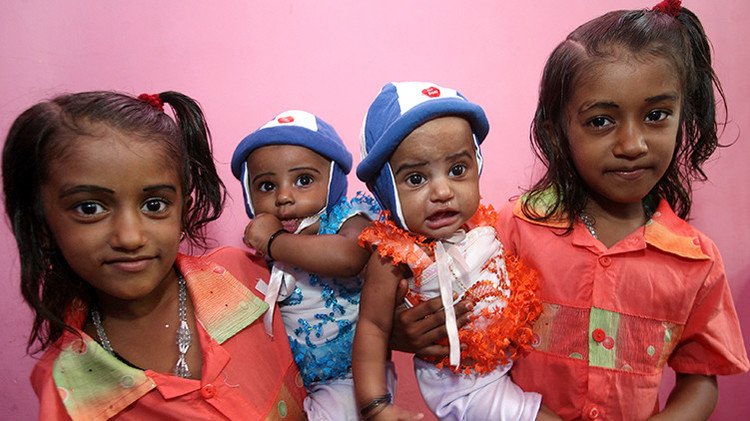 Científicos no pueden resolver rompecabezas del ingente nacimiento de gemelos en la India