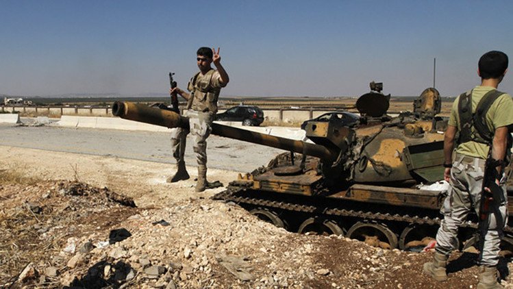 "¡Siete de siete!", un comandante rebelde se jacta de destruir tanques del Ejército sirio (Video)