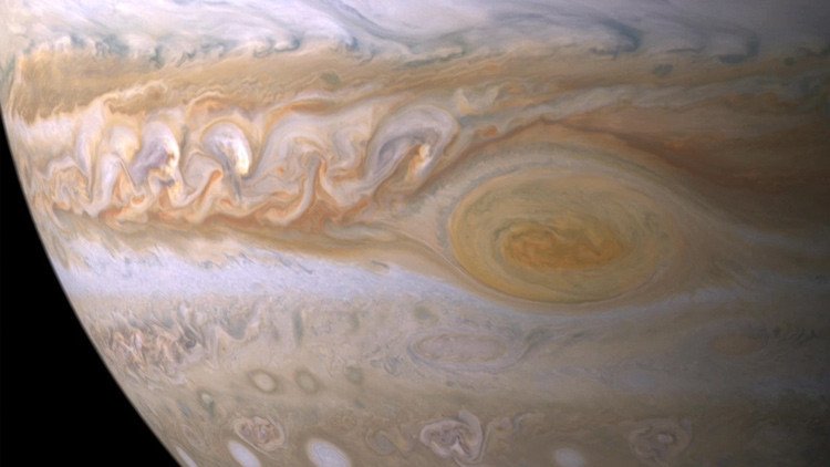 La NASA presenta un video de Júpiter en ultra HD
