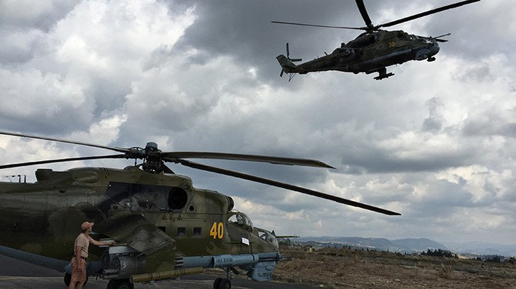 Video: Maestría de pilotos rusos de los Mi-24 en Siria sorprende a los expertos