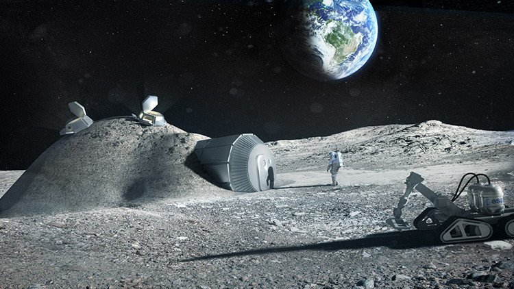 Rusia y Europa preparan una misión conjunta al lado oscuro de la Luna
