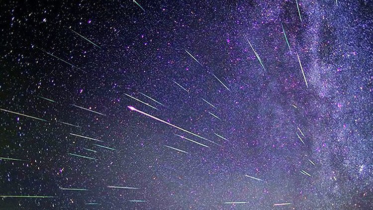 La lluvia de meteoros Oriónidas atraviesa el firmamento