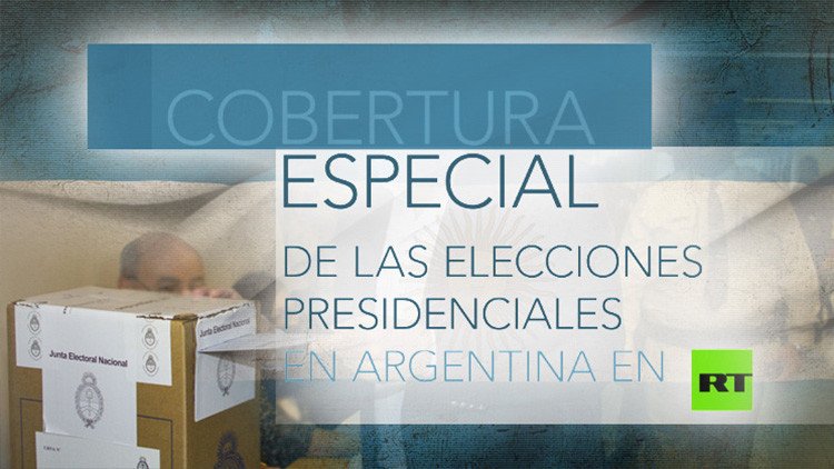 RT, el primer canal internacional que ofrece la cobertura especial de las elecciones en Argentina