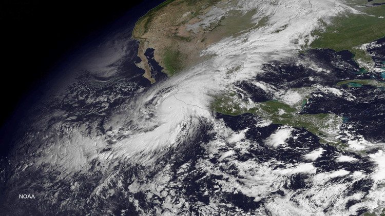 Video: Cómo la NASA analiza el monstruoso huracán Patricia desde el espacio