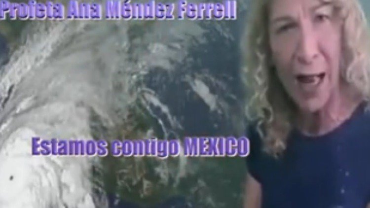 "¡Te ordeno que te deshagas!": Una 'profetisa' 'detiene' al huracán Patricia