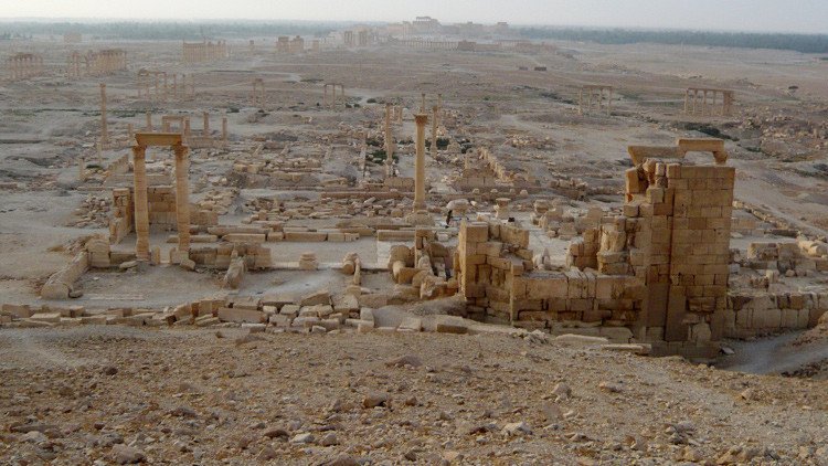 Imágenes exlusivas: RT se adentra en Palmira, escenario de destrucción y lucha contra el EI