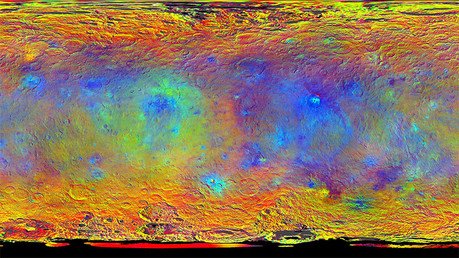 Ceres sigue asombrando: tras los puntos brillantes, brotes de energía no explicados