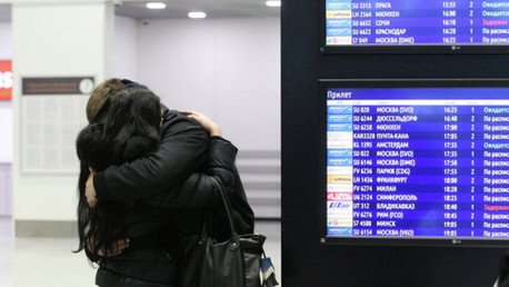 Medios: El avión accidentado ruso ardió en el pleno vuelo