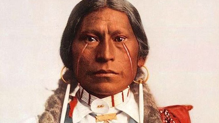 Pinturas de guerra a todo color: Así eran los nativos americanos hace más de cien años