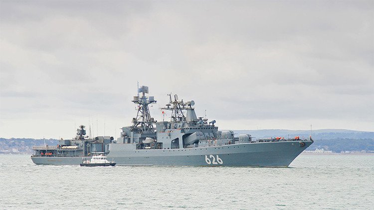 Video: La flota rusa en el Mediterráneo se refuerza con la fragata Vitse-admiral Kulakov
