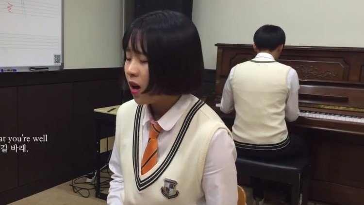 Una estudiante surcoreana de canto deja sin habla a la Red con su ‘Hello’de Adele