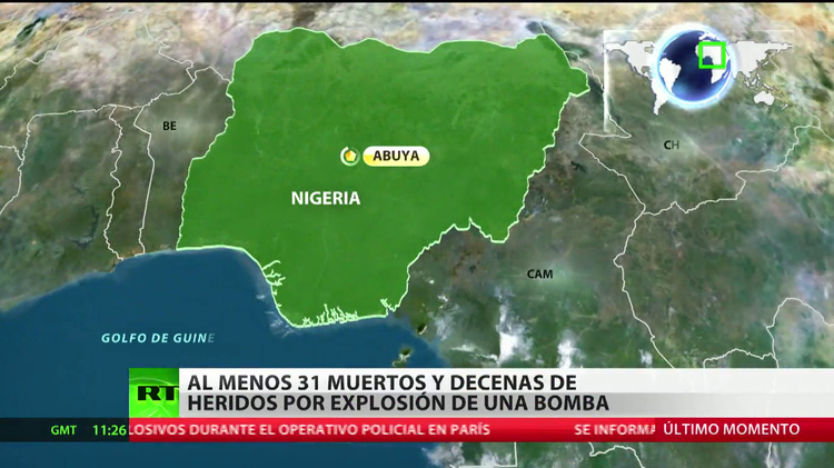 Nigeria Al Menos 31 Muertos Y Decenas De Heridos Por La Explosión De Una Bomba Rt 0587