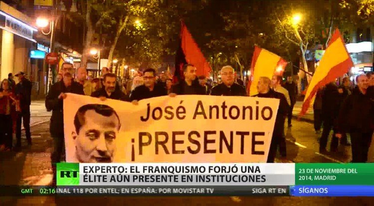 "El franquismo forjó una élite aún presente en las instituciones"