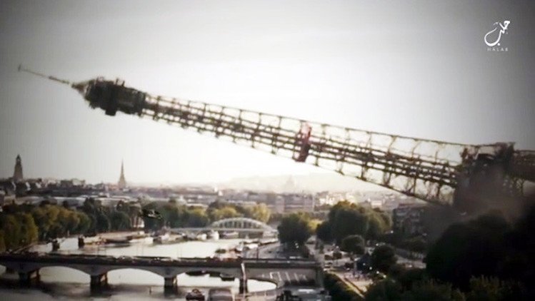 El Estado Islámico amenaza con derribar la torre Eiffel