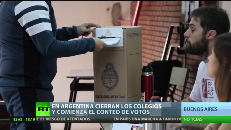 "La seguridad y la economía son los dos temas de importancia en las elecciones argentinas"