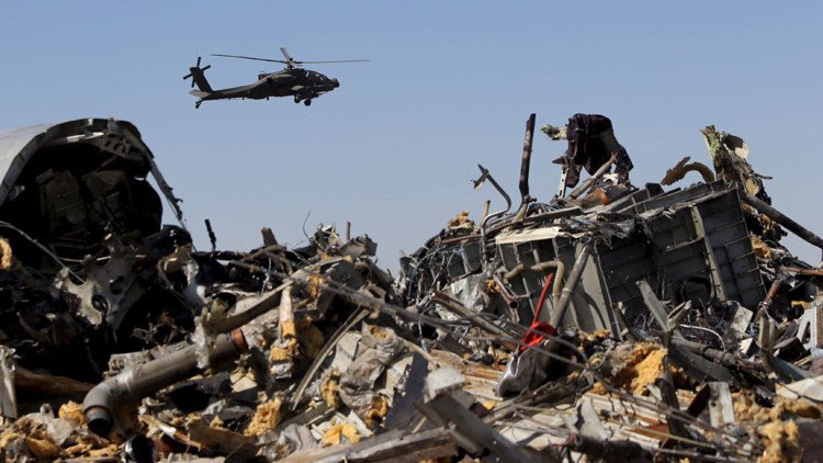 Rusia revela quién perpetró el atentado del avión ruso en Egipto