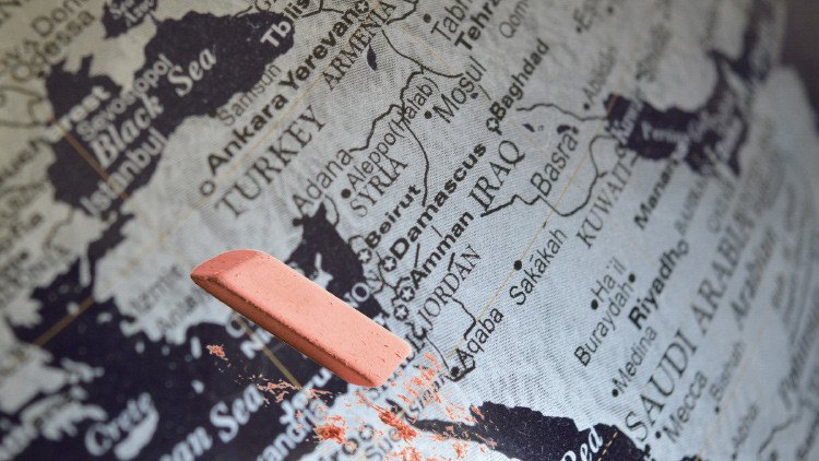 'Borrado del mapa': la CNN publica un mapa de Oriente Medio sin Israel