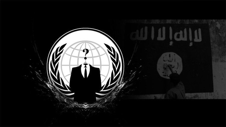 "Vergonzoso": Anonymous acusa a Silicon Valley de proteger las redes del Estado Islámico