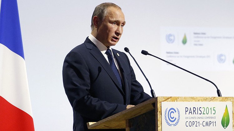 Putin: "Los esfuerzos de Rusia han permitido desacelerar el calentamiento global"