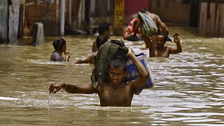 El peor desastre natural del siglo: lluvias torrenciales devastan el sur de la India