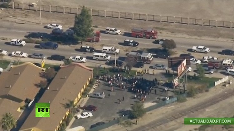 Encuentran una posible bomba en el lugar del mortal tiroteo en California