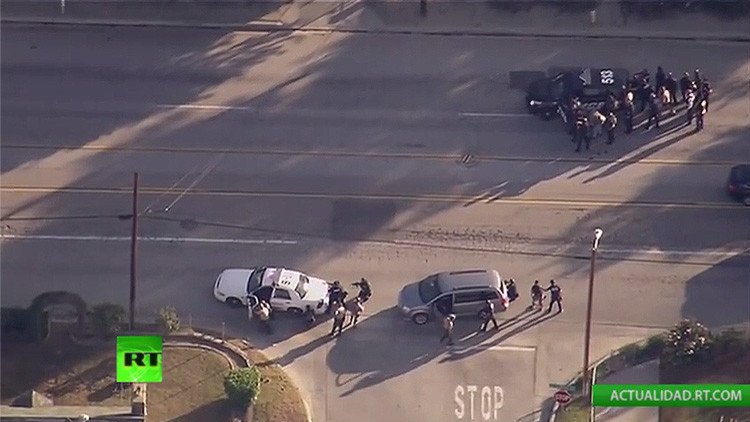 VIDEO: La Policía abate a dos sospechosos del tiroteo en San Bernardino