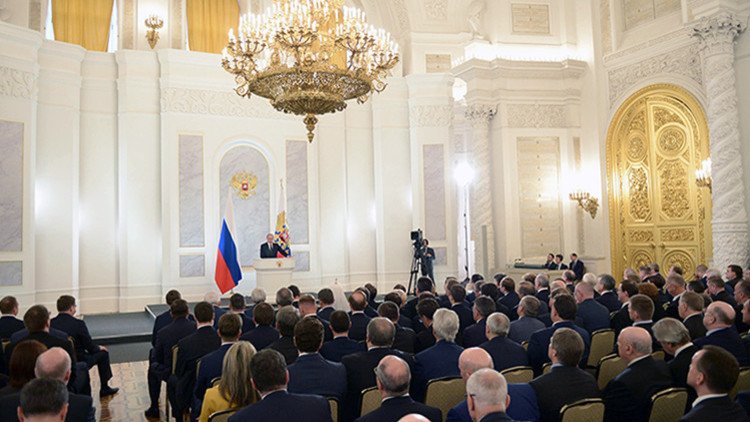 Vladímir Putin aborda los retos y desafíos de Rusia en su principal discurso anual