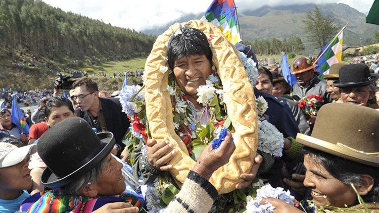 Evo Morales es el gobernante más popular de Latinoamérica