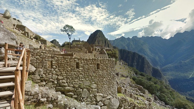 Ya es posible subir al Machu Picchu 'con un dedo': Google Street View nos lo acerca a golpe de ratón