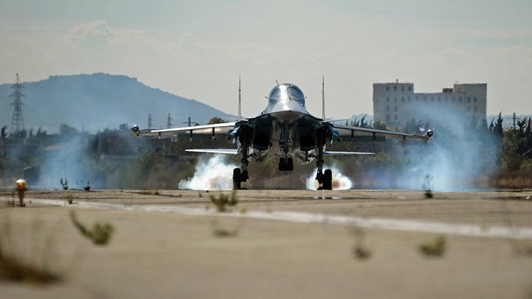 La aviación rusa ataca en nueve días casi 1.500 objetivos terroristas en Siria