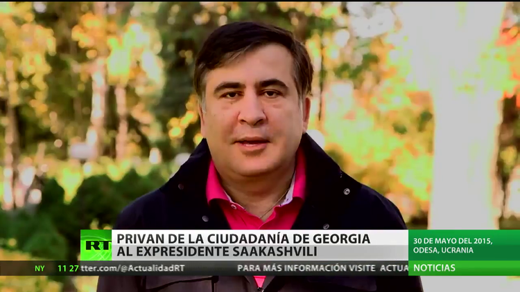 Mijaíl Saakashvili deja de ser ciudadano de Georgia