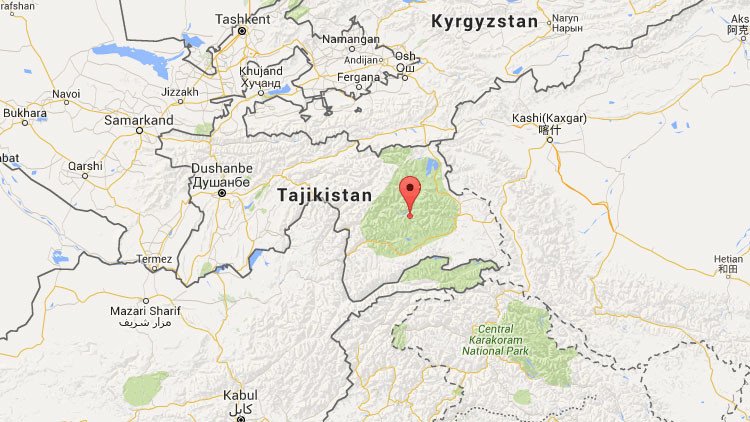 Fuerte terremoto de magnitud 7,2 sacude Tayikistán