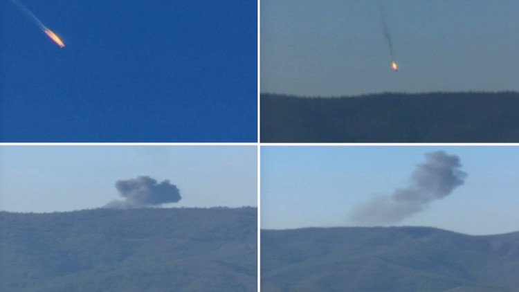 Encuentran la caja negra del Su-24 ruso derribado por Turquía