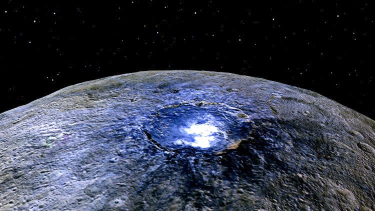 El misterio de los puntos brillantes de Ceres podría tener ya una explicación
