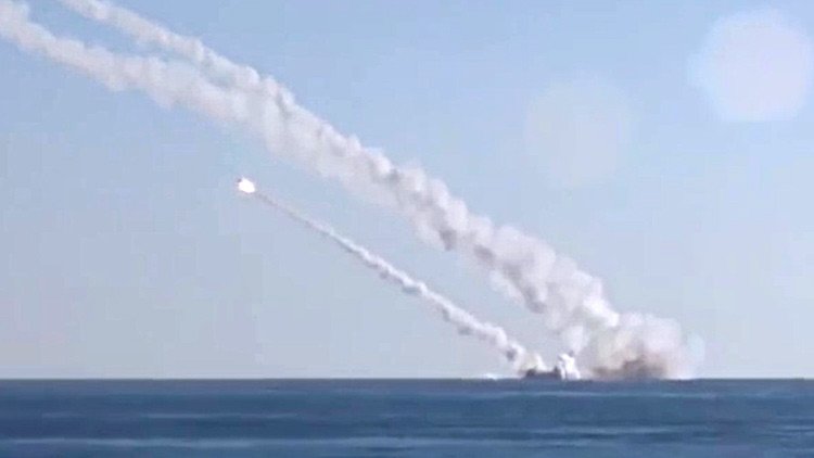 Rusia comprueba la eficacia de sus misiles navales atacando a los extremistas en Siria