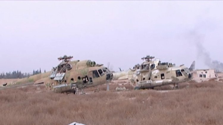 PRIMERAS IMÁGENES: El Ejército sirio retoma el control de una base aérea ocupada por terroristas