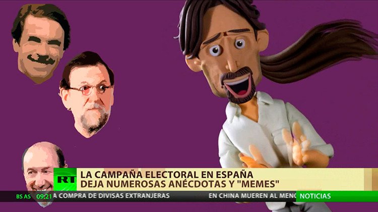 España: La campaña electoral deja un rastro de anécdotas y de 'memes'