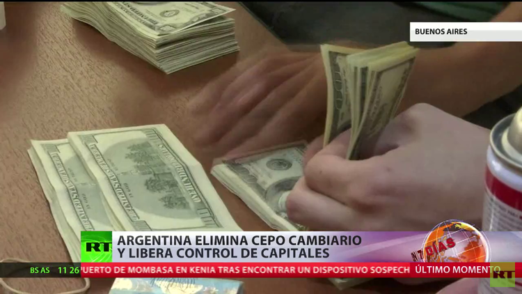 Argentina: El fin del cepo cambiario aprobado por Macri genera discusión en la sociedad
