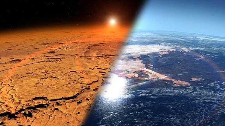 ¿Qué produjo los barrancos en Marte?