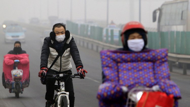 Vendedores de aire: China convierte el 'smog' en un negocio