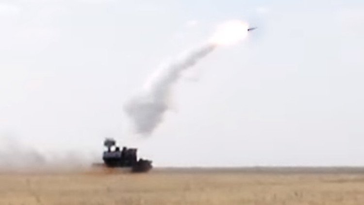 Publican en Rusia un video único de un lanzamiento experimental de misiles antiaéreos