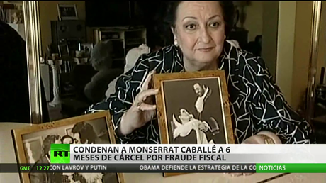 España: condenan a Montserrat Caballé a seis meses de cárcel por fraude fiscal