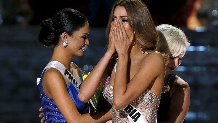 ¿Hablar o no hablar con el presentador? Miss Colombia acude a sus seguidores en Twitter 