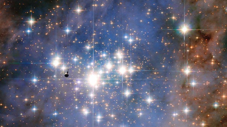El Hubble capta los 'diamantes' más brillantes de la Vía Láctea (fotos, video)