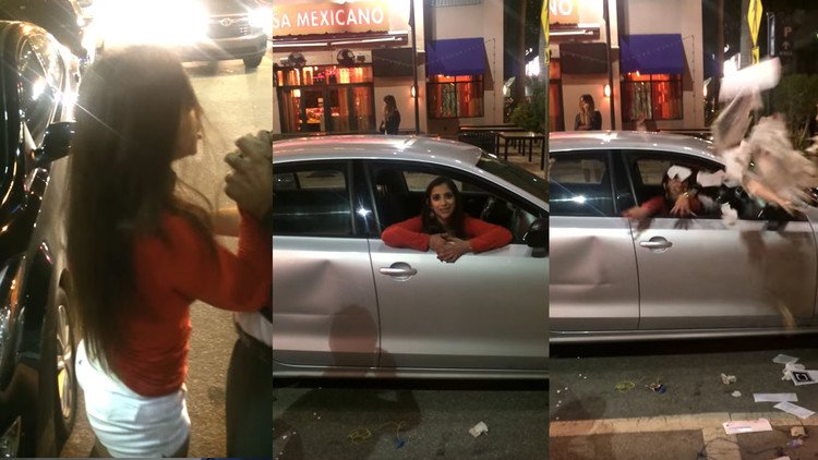 Una joven ebria intenta secuestrar un Uber