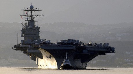 Irán: Un portaaviones de EE.UU. realiza unas maniobras "provocadoras" en el golfo Pérsico
