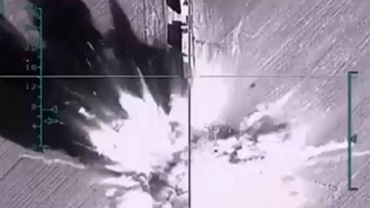 Ni Usain Bolt: video muestra cómo corren los militantes del Estado Islámico ante los ataques aéreos 
