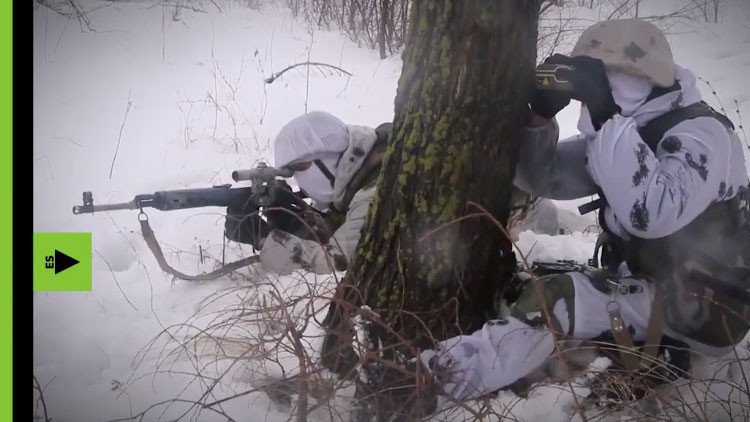 Video: Así entrenan en bosques nevados los francotiradores 'antiprovocación' rusos