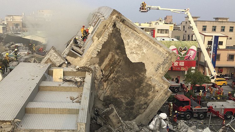 Video impactante: Así se sintió en Taiwán el terremoto de 6,4
